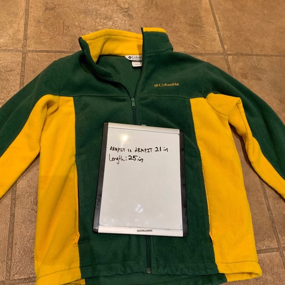 Columbia warm Mens sweatshirt zip M activewear - Picture 4 of 4